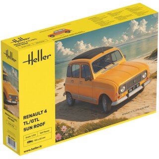 Heller 82704 Renault 4 TL/GTL Sun Roof 1:24