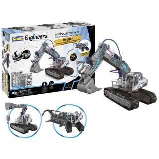 Revell 21305 Engineers RC Hydraulic Excavator 3in1