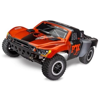 Traxxas 58376-74 1:10 Slash VXL Extreme-HD Clipless 2WD SC RTR Brushless FOX
