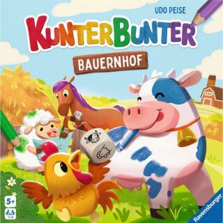 Ravensburger 24761 Kunterbunter Bauernhof Würfelspiel
