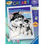 Ravensburger 28479 Malen nach Zahlen Husky Kuss