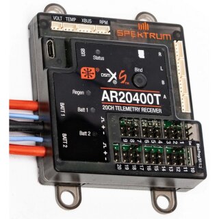 Spektrum SPMAR20400T 20-Kanal PowerSafe Telemetrie Empfänger