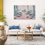 Ravensburger 01420 Rosafarbene Seerosen Puzzle Teileanzahl 1000