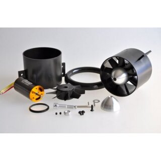 WeMoTec MFE 2W22 Mini Fan evo Impeller montiert, feingewuchtet harm. abgestimmt