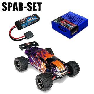 Traxxas 71076-8 E-Revo 4x4 VXL 1/16 Truck RTR Brushless - 2S LiPo  + Lader Edition