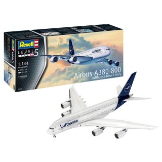 Revell 03872 1:144 Airbus A380-800 Lufthansa New Livery