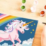 Ravensburger 23996 Malen nach Zahlen Pinkes Einhorn