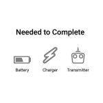 E-Flite EFL013850 Night Timber X Evolution 1.2m BNF Basic with AS3X+ and SAFE