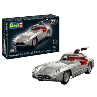 Revell 05633 1:24 Mercedes-Benz 300 SLR 70th Anniversary mit Basiszubehör