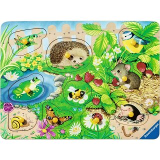 Ravensburger 04040 Puzzle Meine Gartenfreunde Teileanzahl: 10