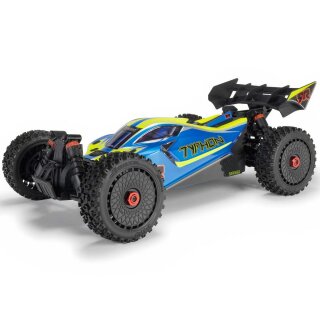 Arrma ARA4206V4T1 TYPHON 1:8 MEGA 665 4x4 RTR Buggy Blau