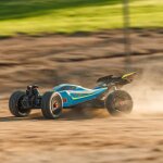 Arrma ARA4206V4T1 TYPHON 1:8 MEGA 665 4x4 RTR Buggy Blau