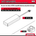 Arrma ARA4206V4T2 TYPHON 1:8 MEGA 665 4x4 RTR Buggy Gelb