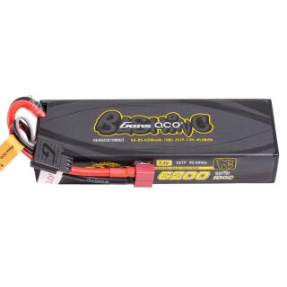 Gens Ace GEA622S100DGT LiPo-Akku 2S 7,4V 6200mAh 100C Hardcase Deans