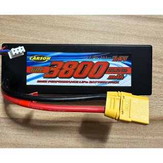 Carson 608296 LiPo Akku 7,4V 3800mAh 60C XT90 500608296