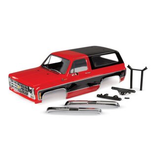 Traxxas 8126-RED Karo Blazer 1979 rot Clipless TRX-4