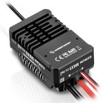 Hobbywing 30104300 Ezrun MAX5 HV Plus G2 Regler 300 Amp, 6-12s LiPo, BEC 6A