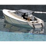 Krick 800705 Galaxy 53ft Luxus-Sportboot Holzbausatz Maßstab 1:25