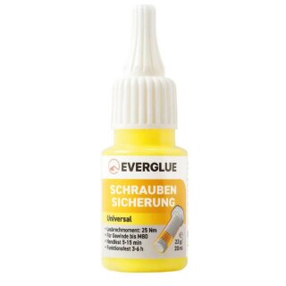 Everglue 650340 Schraubensicherung anaerob mittelfest bis M80-Gewinde 22g