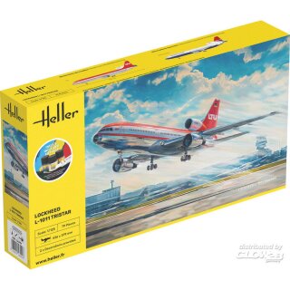 Heller 56451 STARTER KIT Lockheed L-1011 Tristar in 1:125
