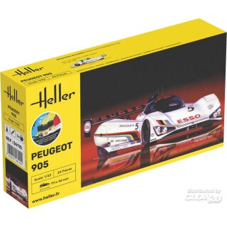 Heller 56110 STARTER KIT Peugeot 905 1:43