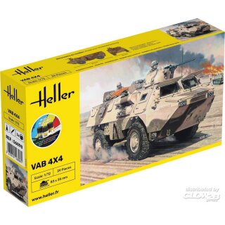 Heller 56898 STARTER KIT VAB 4x4 1:72