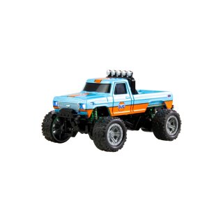 Amewi 22698 1:64 RC-Monstertruck DIE CAST RTR Blau/Orange