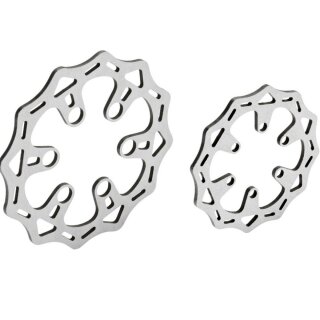 Pro-Line 6420-00 1/4 Euro Style Steel F/R Brake Rotor Set: Promoto-MX/SM