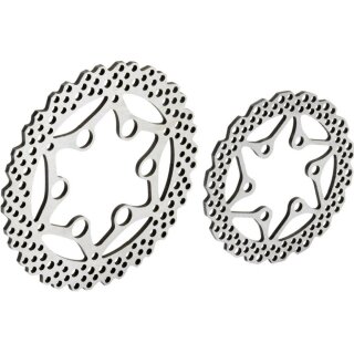 Pro-Line 6421-00 1/4 YZ Style Steel F/R Brake Rotor Set: Promoto-MX/SM