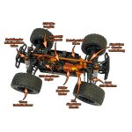 DF-Models 3199 HotHammer 5.1 Truck BL 4WD  brushless 1:10XL - RTR