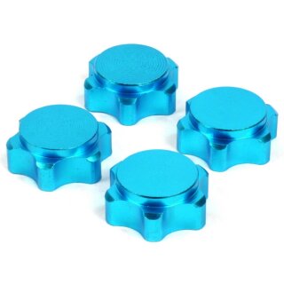 T2M T422623 Alu Radmutter Blau 17mm