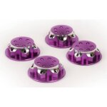 T2M T422624N Alu Hutmutter Lila 17mm