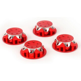 T2M T422624R Alu Hutmutter Rot 17mm