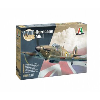 Italeri 2838 1:48 Hurricane Mk 1 Aces 510002838