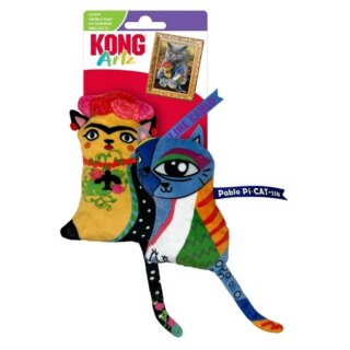 KONG Artz Kahlo / Picasso (2-pack) Katzenminzenspielzeug