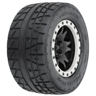 Pro-Line 10256-13 1:5 Menace HP BELTED Pro-Loc F/R X-MAXX MTD 24mm (2)