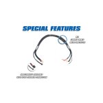 LRP 499100 2x 2S-Ladekabel - 60cm - 4mm XH 4/5mm 2mm