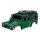 Traxxas 8050-GRN Karosserie TRX-4 LR Defender grün mit Anbauteile