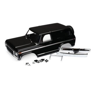 Traxxas 8188 Karosserie Ford Bronco 1979 schwarz Clipless TRX-4