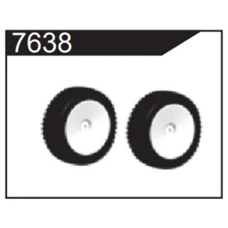 DF-Models 7638 Reifen vorne (2) Z06 light