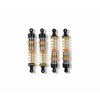 Carson 405965 XS Tuning Stoßdämpfer (4) Alu 4 Stück, Länge 82mm 500405965