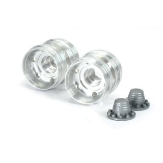 Carson 907136 1:14 Alu Doppelfelgen (2) Tieflader 500907136