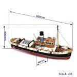 OCCRE oc61001 Ulises Schlepper RC-Modellbausatz 1:30