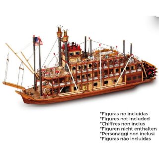 OCCRE oc14003 Mississippi Heckraddampfer Standmodellbausatz 1:80