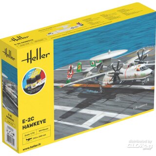 Heller 58300 STARTER KIT 58300 E-2C Hawkeye 1:72