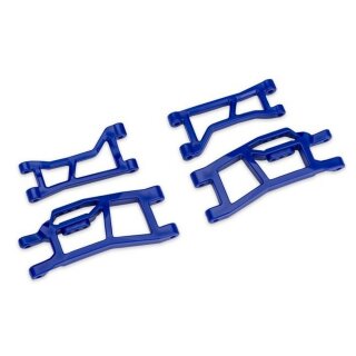 Traxxas 10725-BLUE Querlenker-Set vo blau l/r für Mini XRT