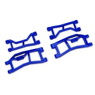 Traxxas 10727-BLUE Querlenker-Set hi blau l/r für Mini XRT