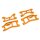Traxxas 10727-ORNG Querlenker-Set hi orange l/r für Mini XRT