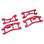 Traxxas 10727-RED Querlenker-Set hi rot l/r für Mini...