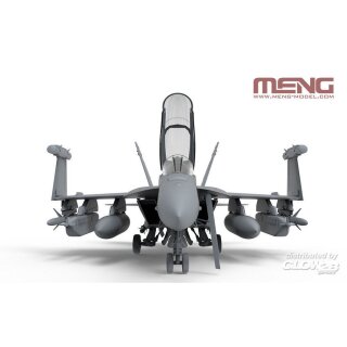 MENG-Model LS-019 Boeing EA-18G Growler Yellow Jackets 1:48